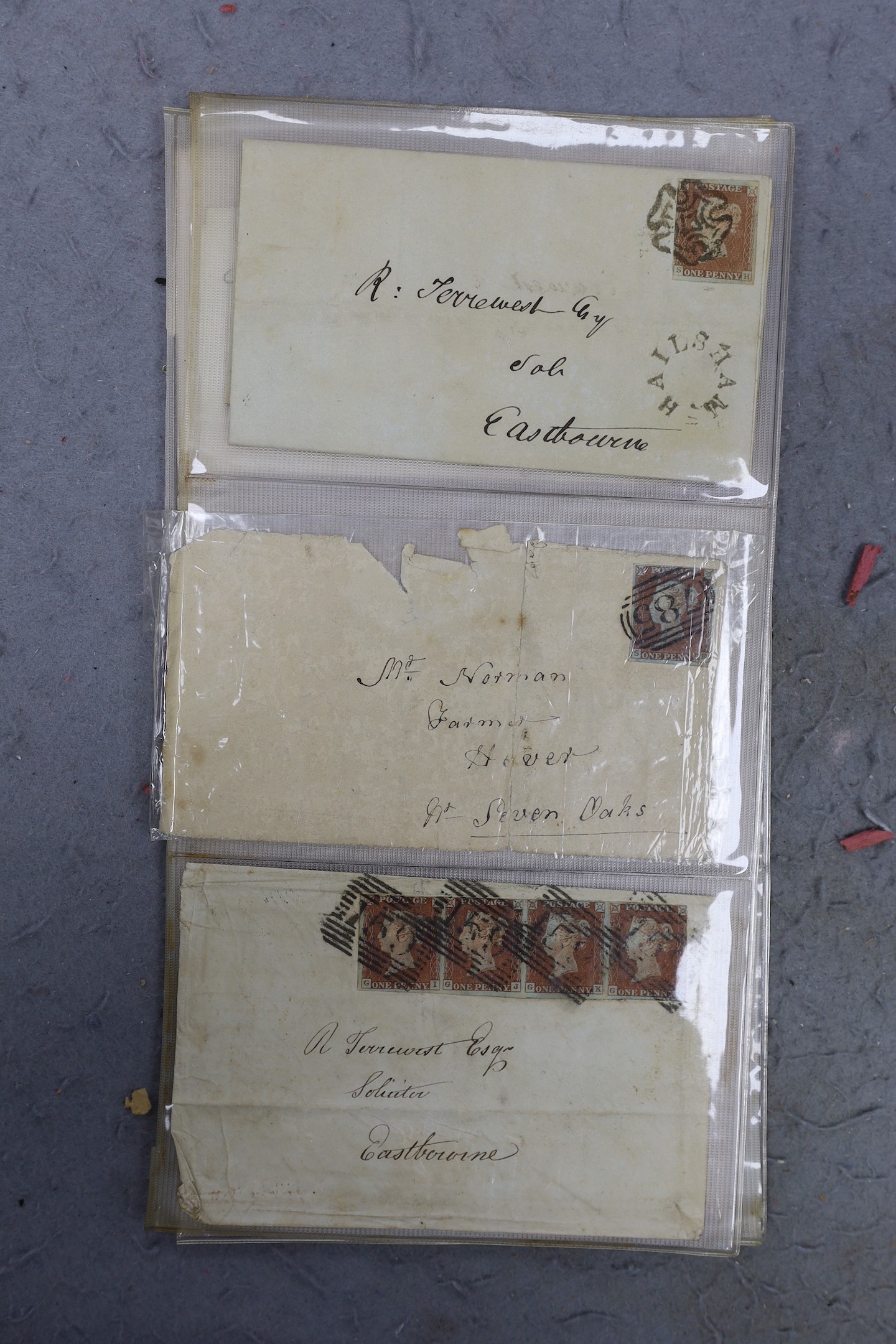 A collection of Postal Covers from 1830-1860